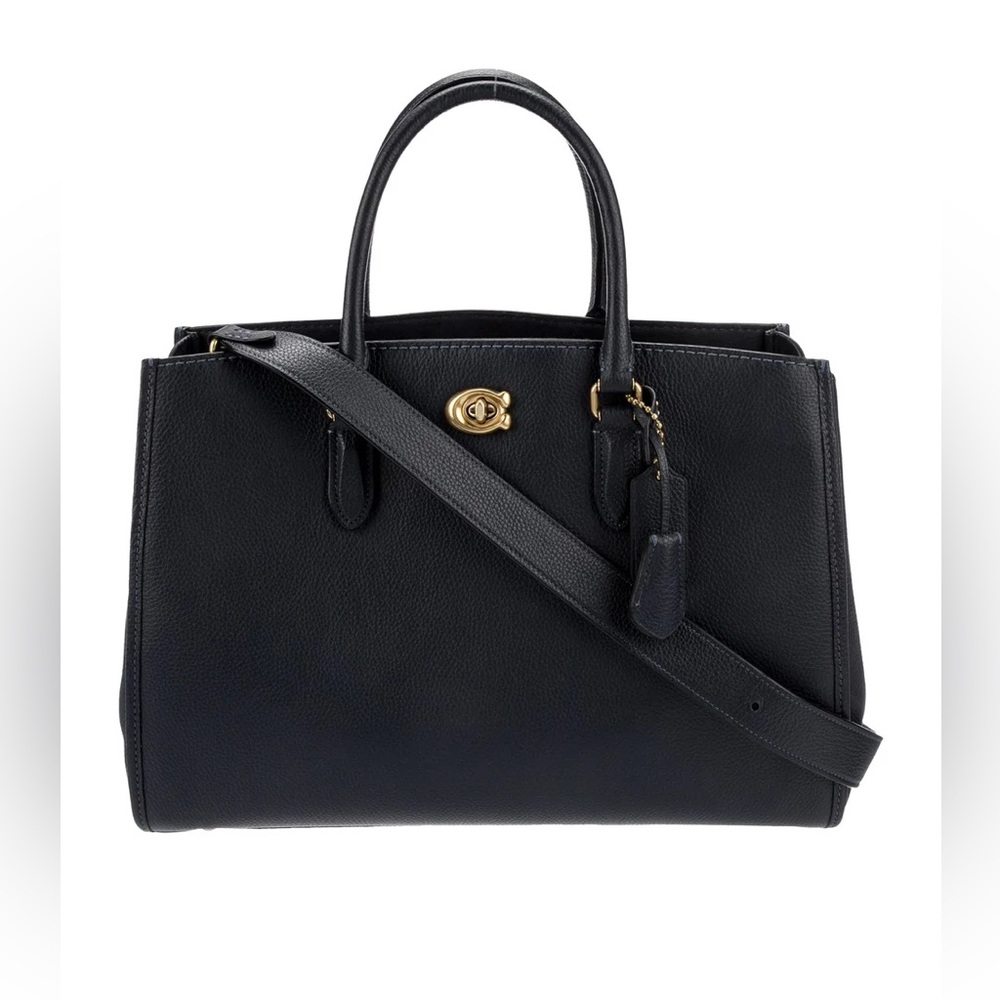 Coach Black Satchel Bag
